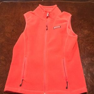 Vineyard Vines pink Fleece Vest